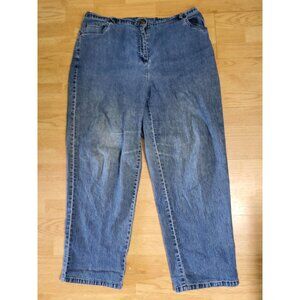 Womens Ruby Rd Elastic Waist Jeans Size 16W